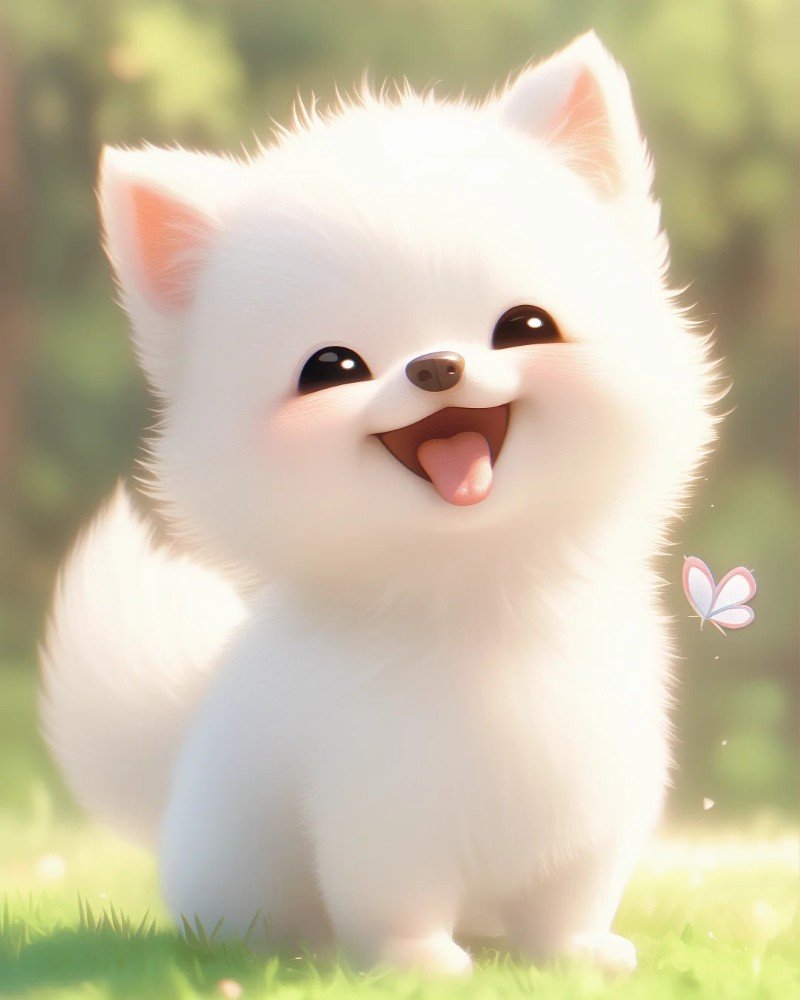 ảnh con chó cười 13