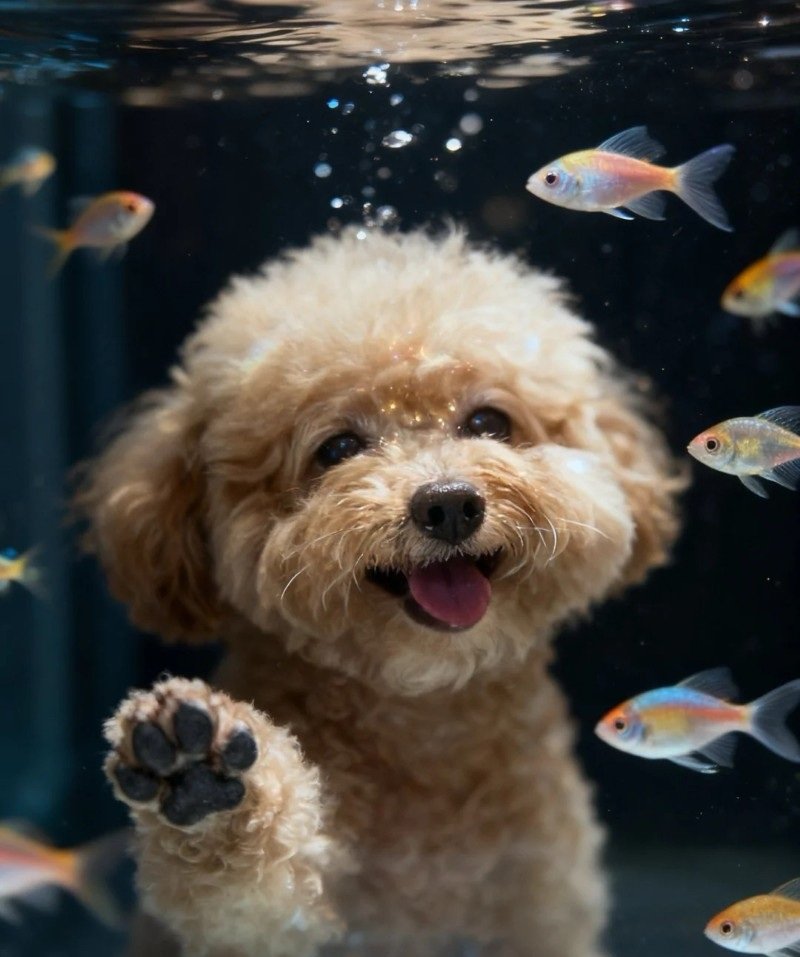 ảnh con chó cười 16