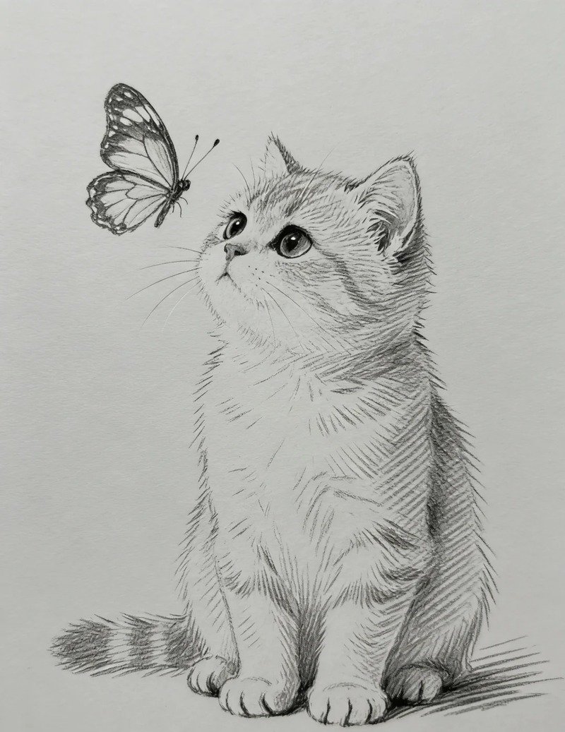 Mèo buồn cute làm ảnh đại diện