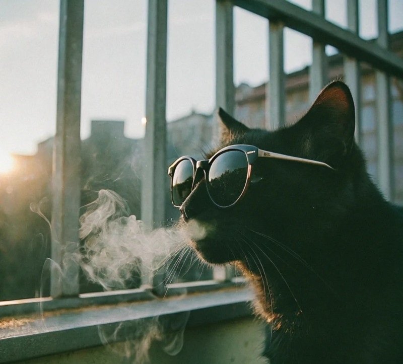 avatar mèo ngầu 8