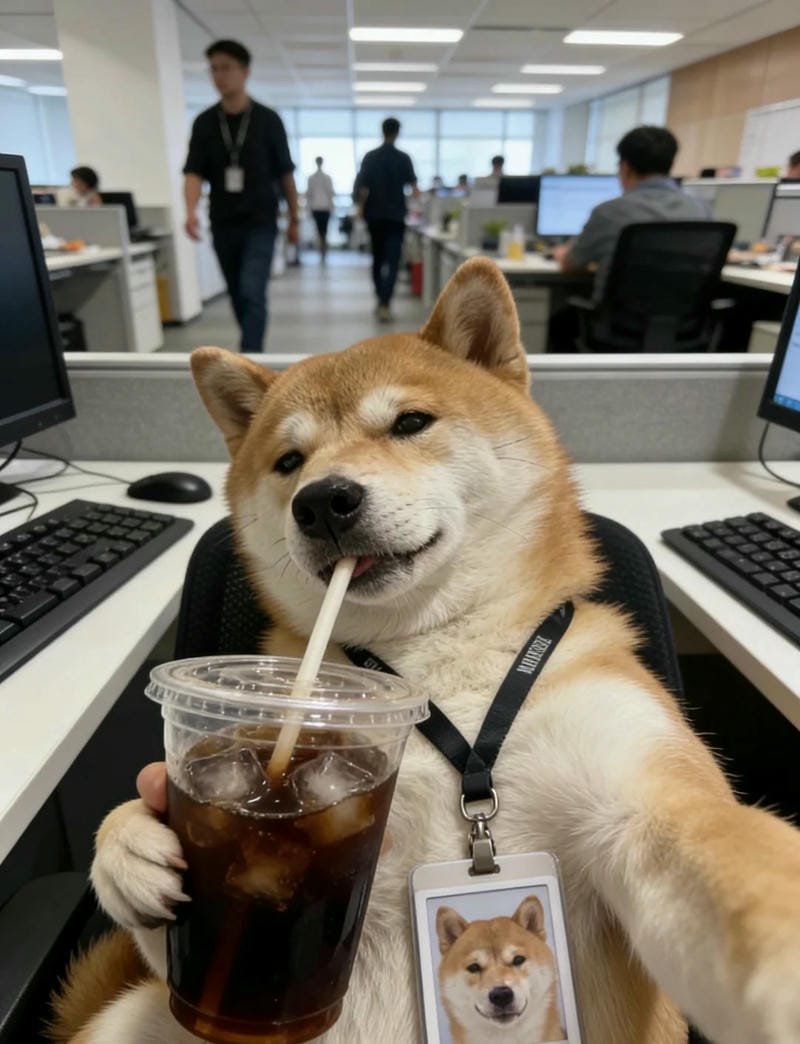 Hình meme chú chó nổi bật trên các nền tảng mạng xã hội