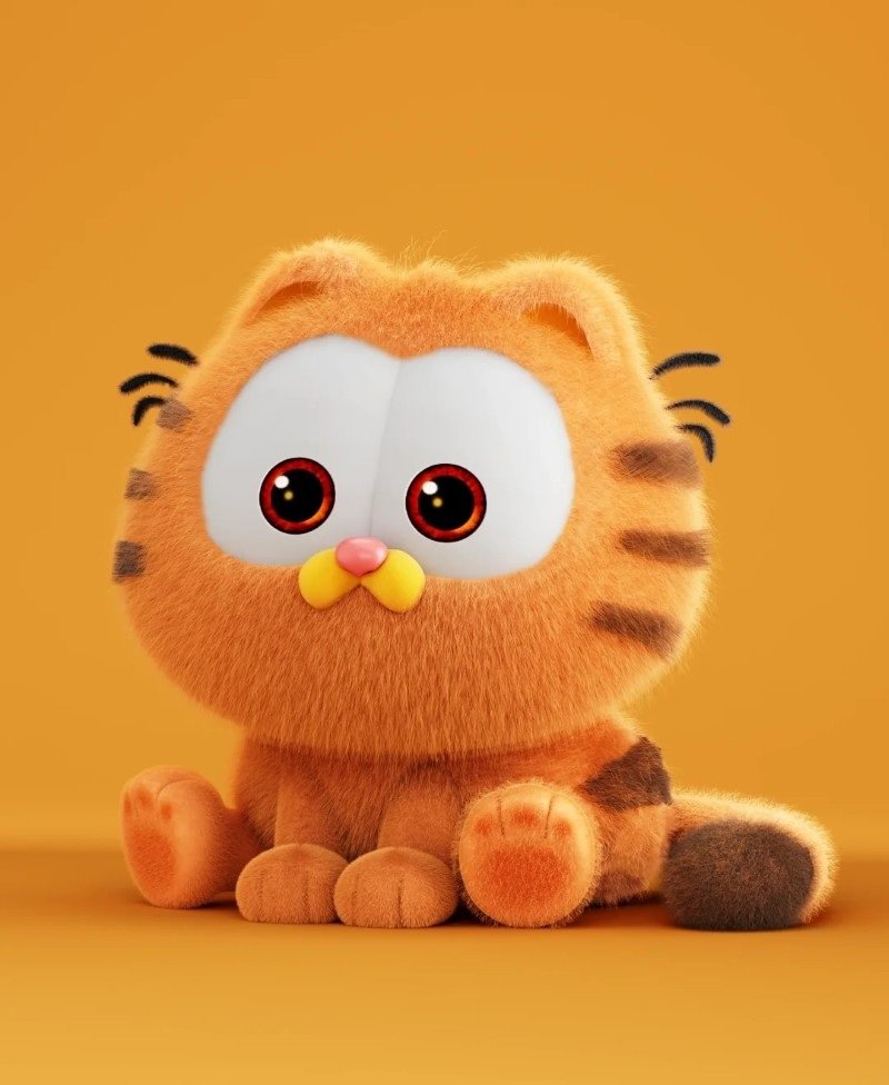 hình ảnh con mèo 3d 15