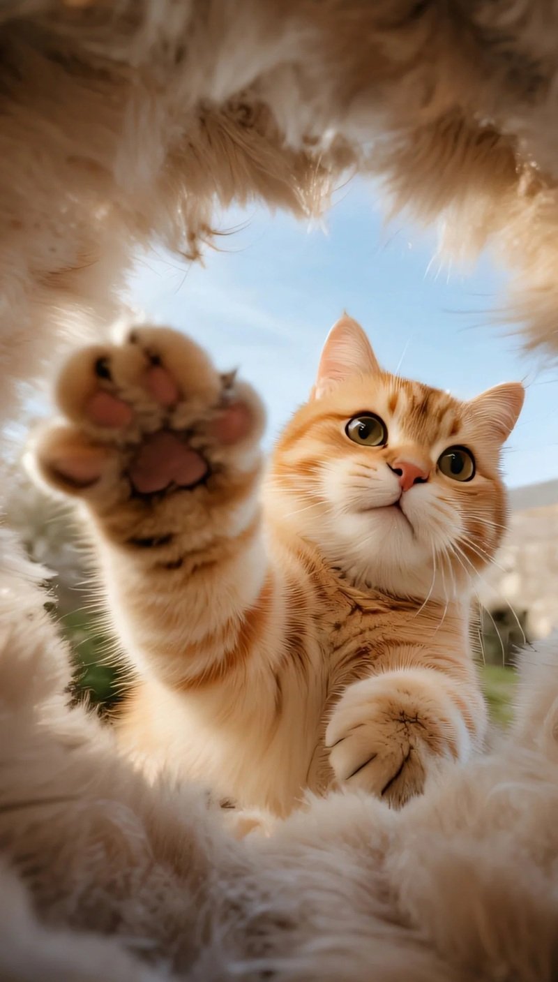 hình ảnh con mèo 3d 21