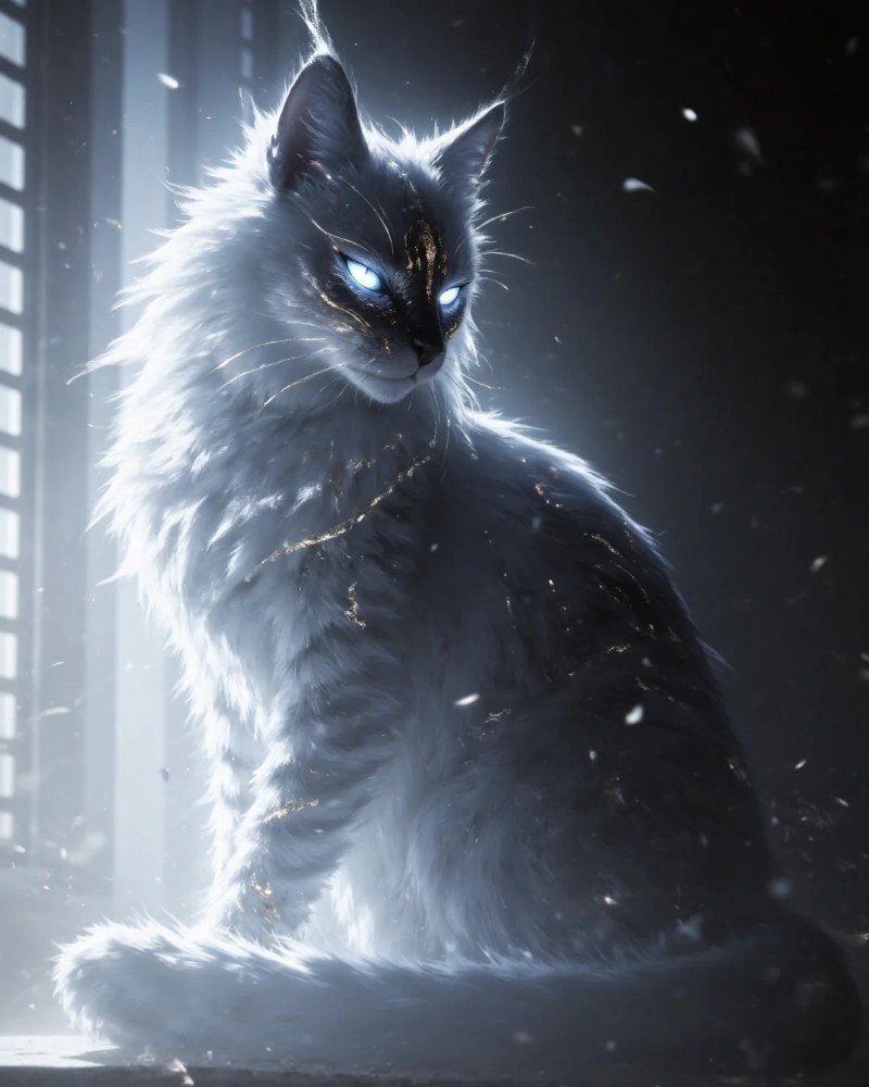 hình ảnh con mèo 3d 29