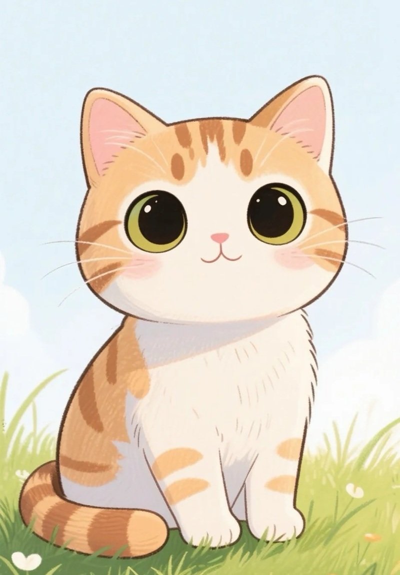 mèo cute chibi anime 11