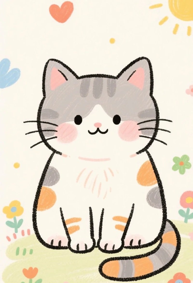 mèo cute chibi anime 12