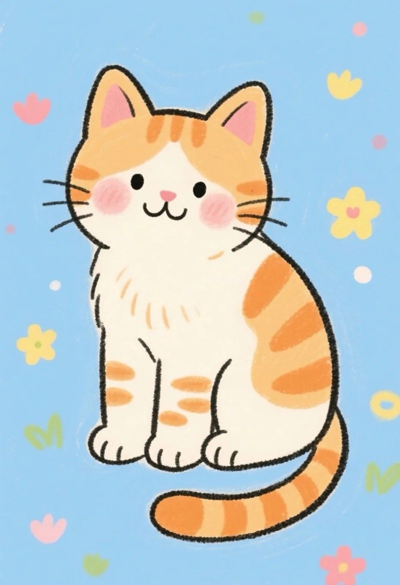 mèo cute chibi anime 13