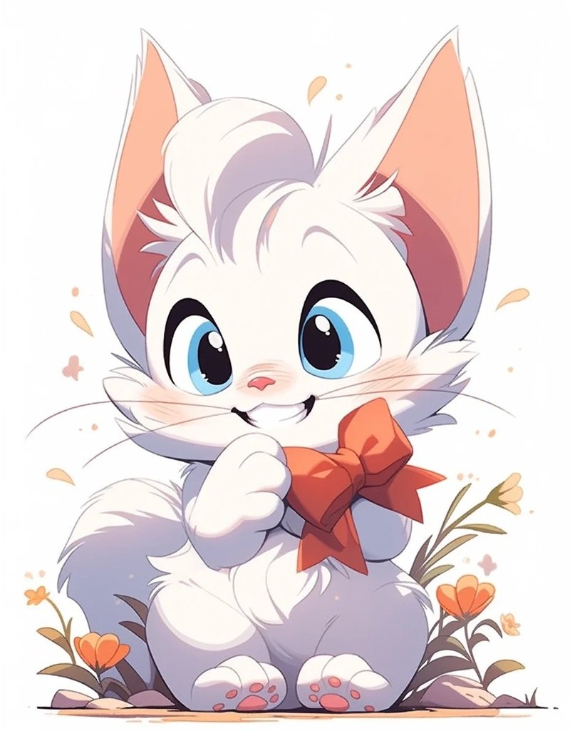 mèo cute chibi anime 17