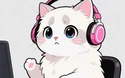 111+ Mèo Cute Chibi Anime Siêu Đáng Yêu, Nhìn Là Mê