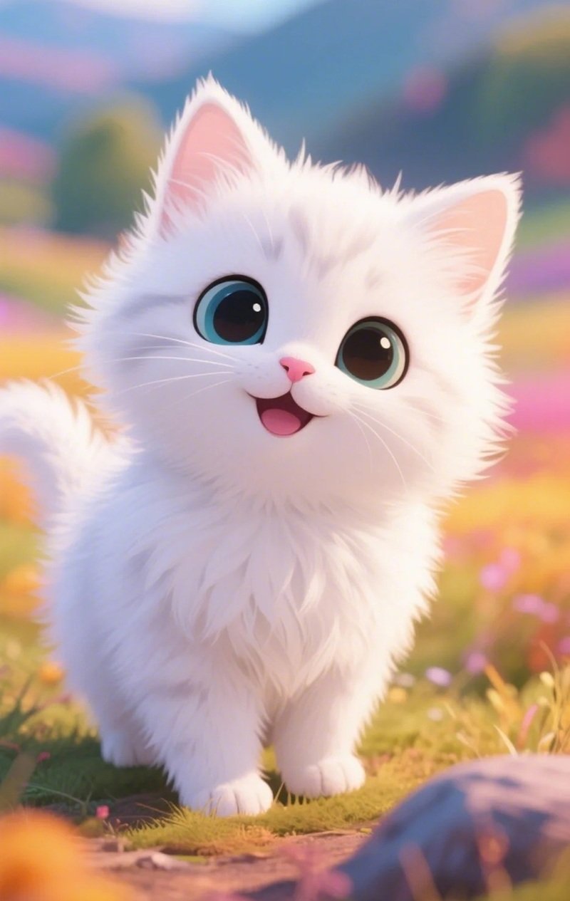 mèo cute chibi anime 33