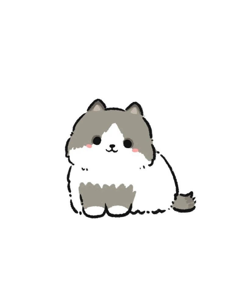 mèo cute chibi anime 34