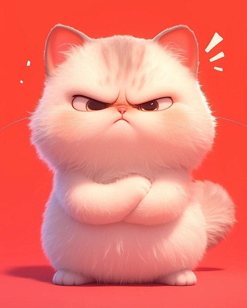 mèo tức giận 18