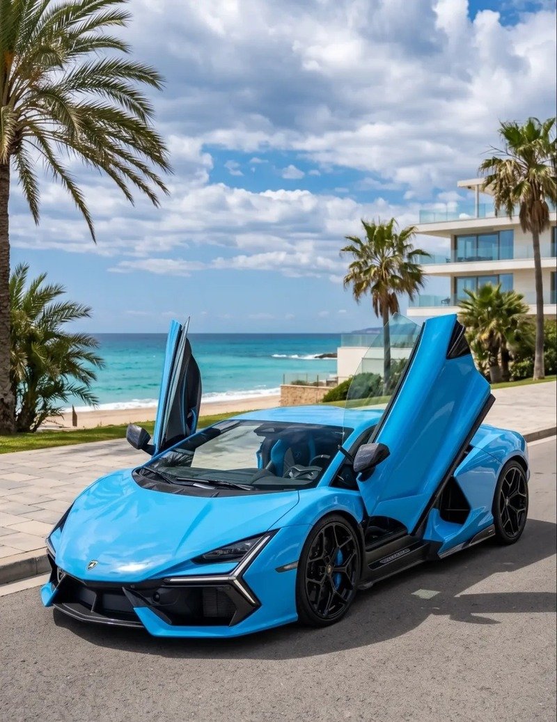 Ảnh xe Lamborghini Aventador phong cách thể thao mạnh mẽ