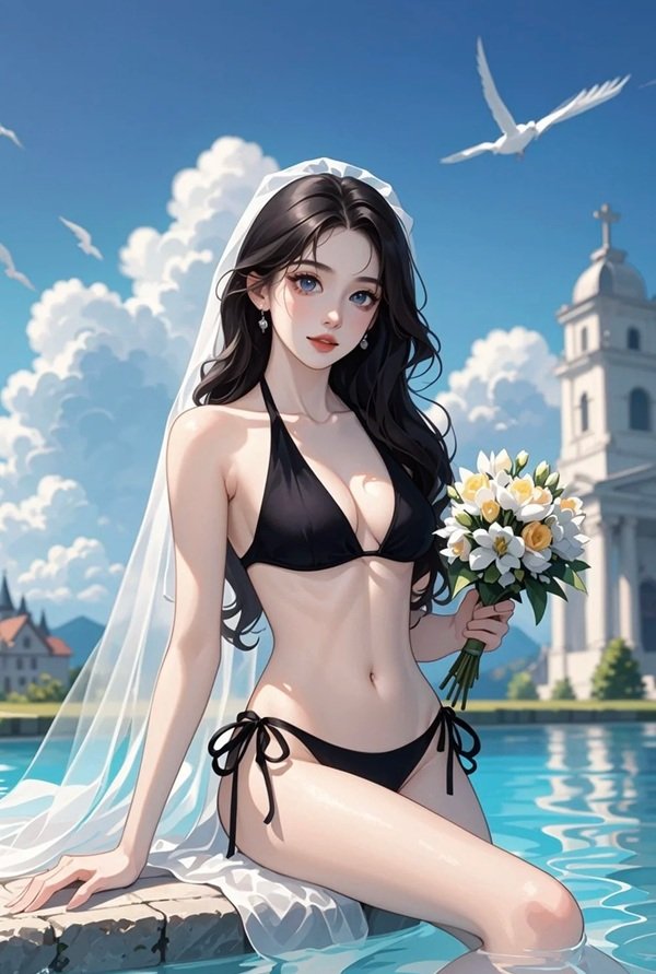 ảnh anime bikini 24