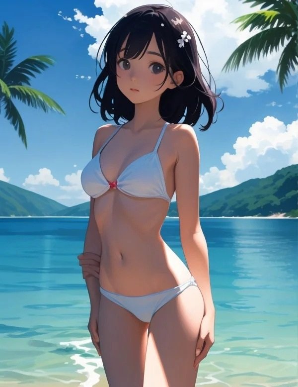 ảnh anime bikini 3