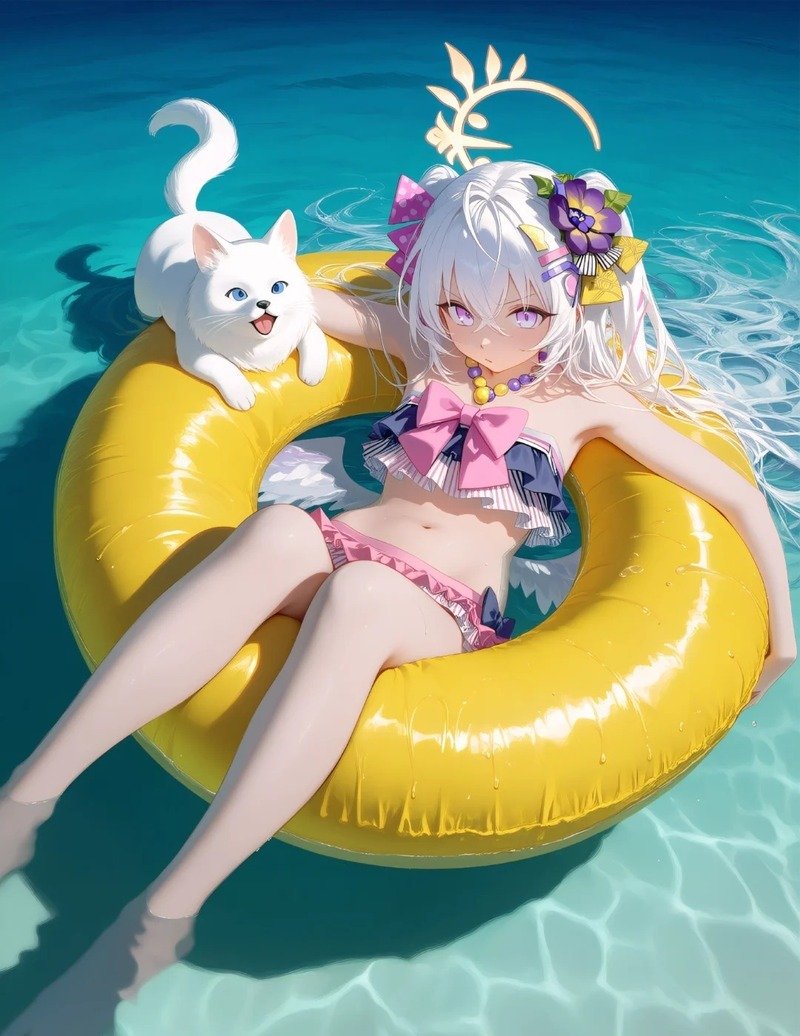 Ảnh anime đẹp với màu sắc tươi sáng