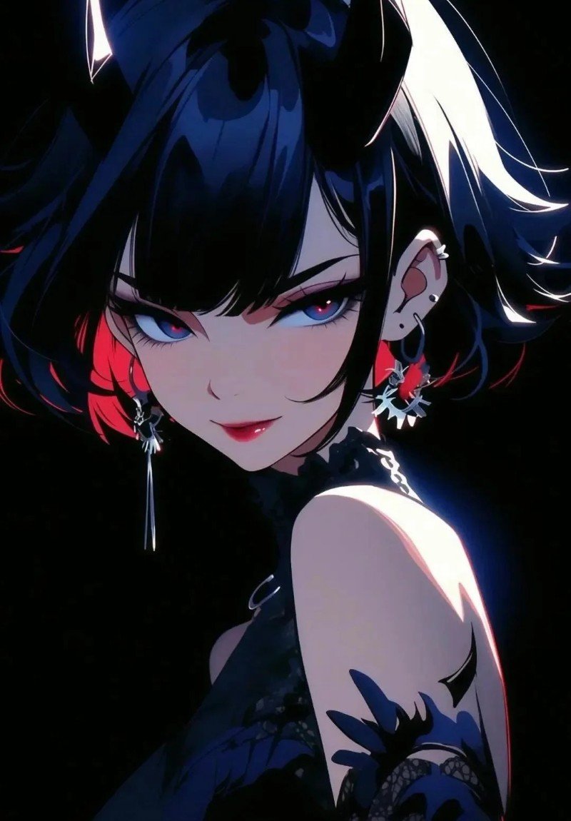 ảnh anime girl ngầu 10