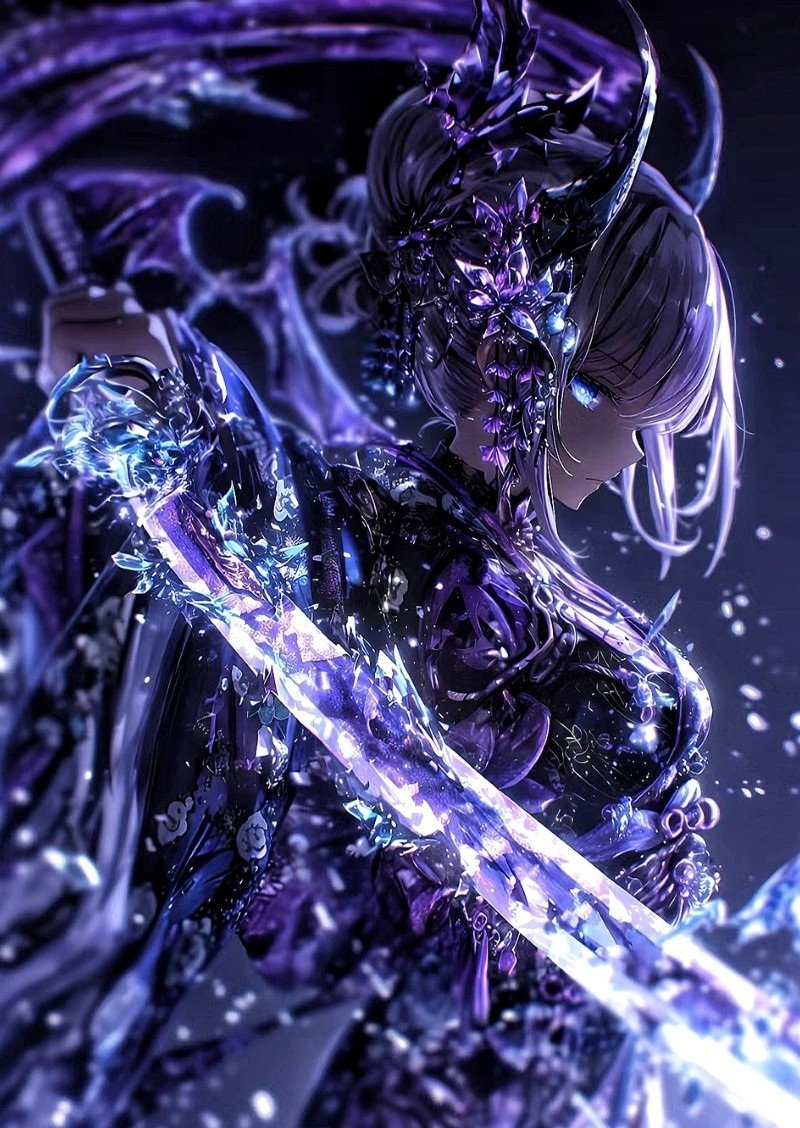 ảnh anime girl ngầu 13