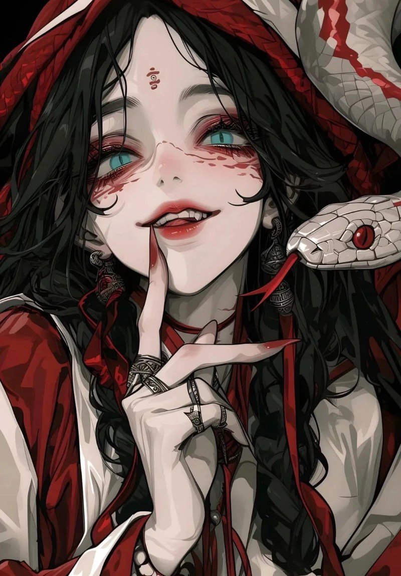 ảnh anime girl ngầu 14