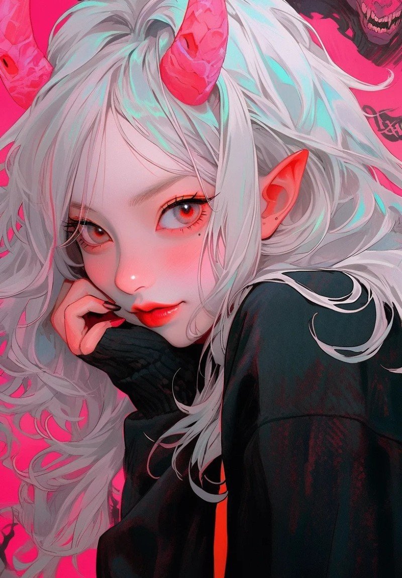 ảnh anime girl ngầu 17