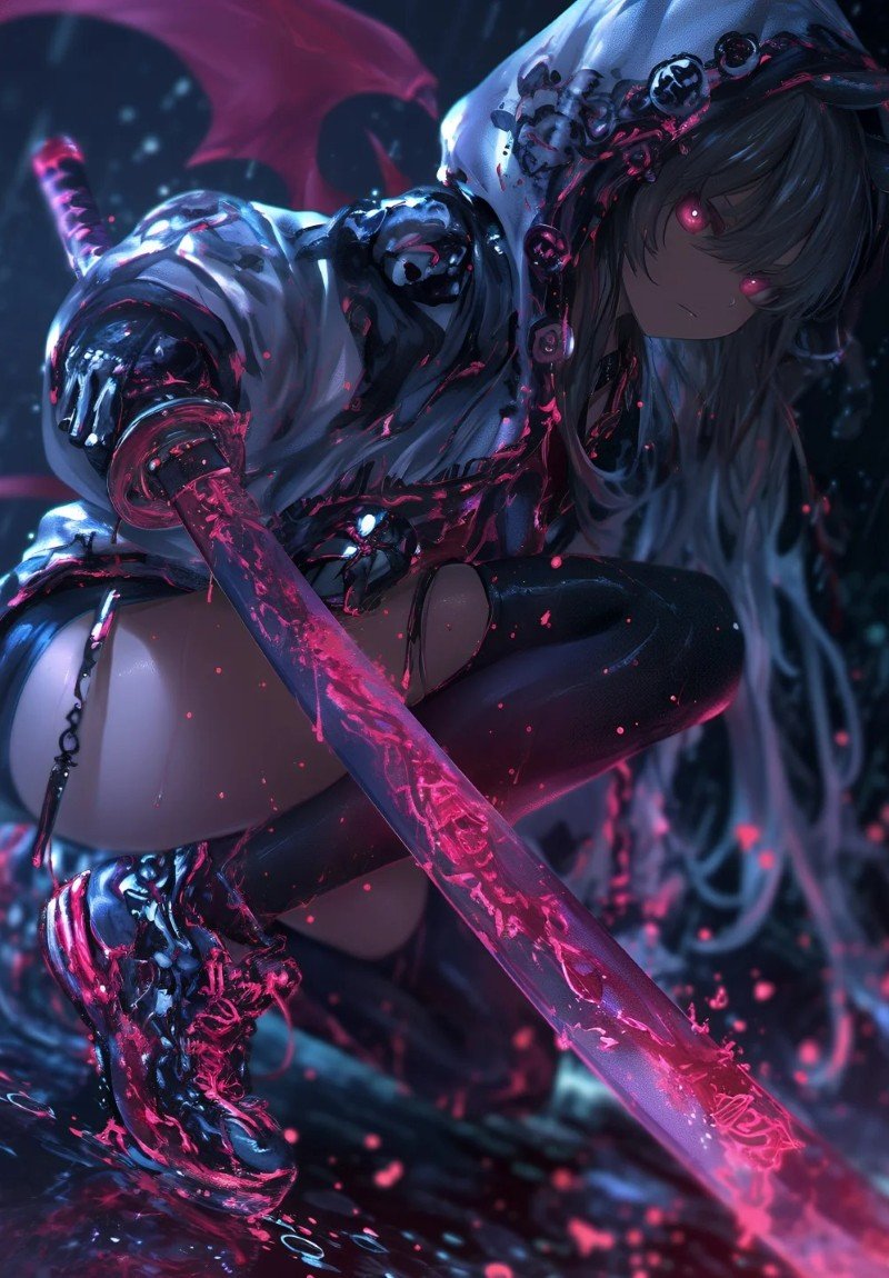 ảnh anime girl ngầu 20