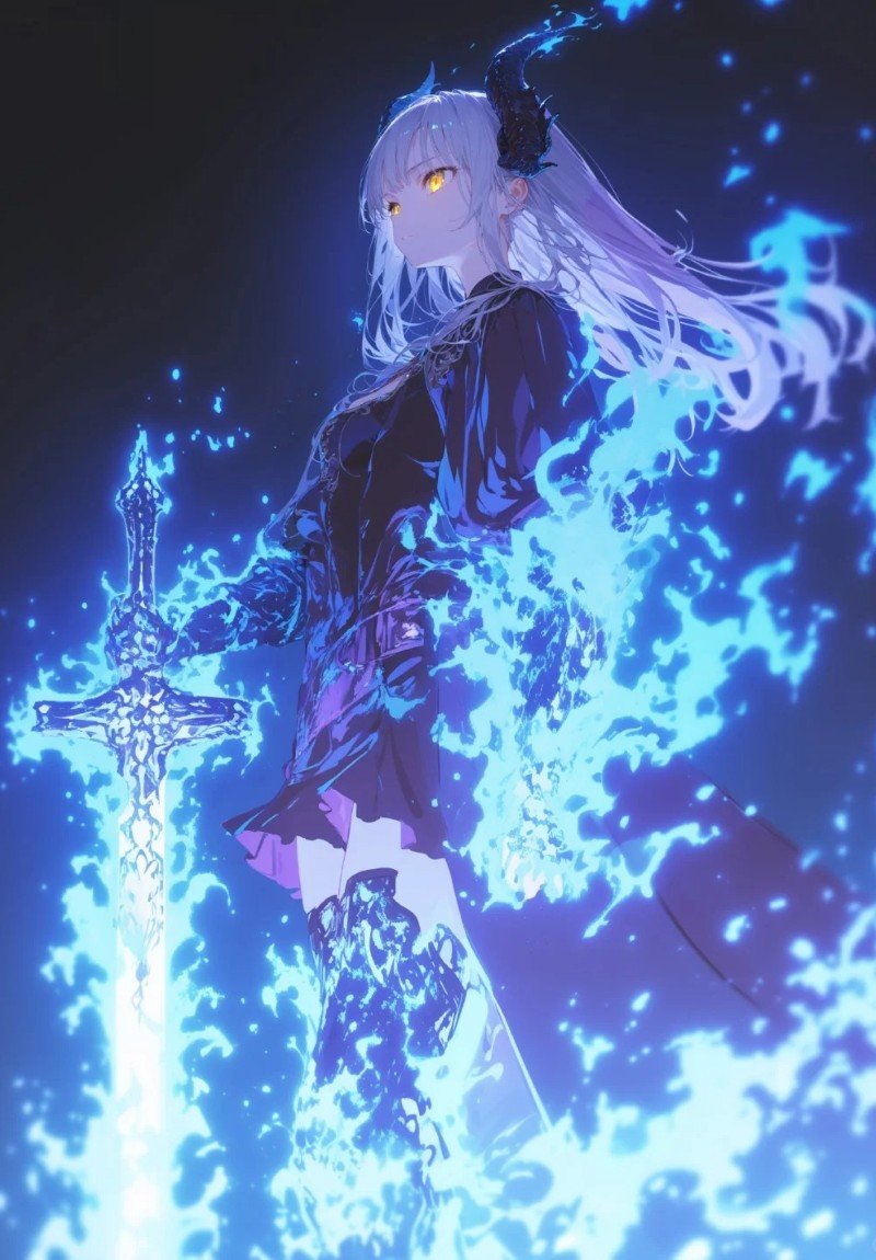 ảnh anime girl ngầu 23