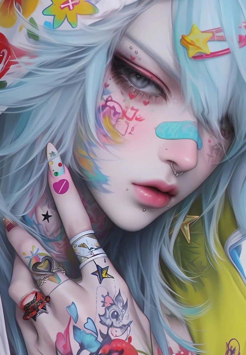 ảnh anime girl ngầu 26