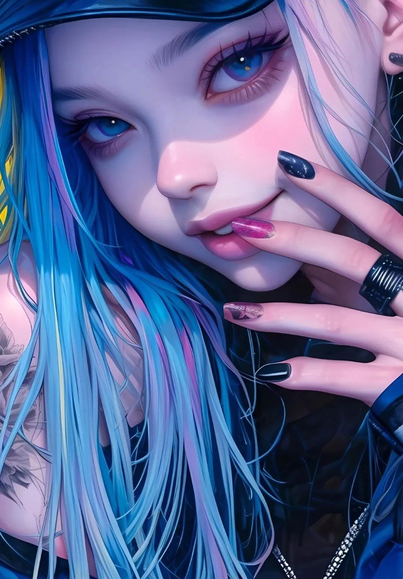 ảnh anime girl ngầu 27