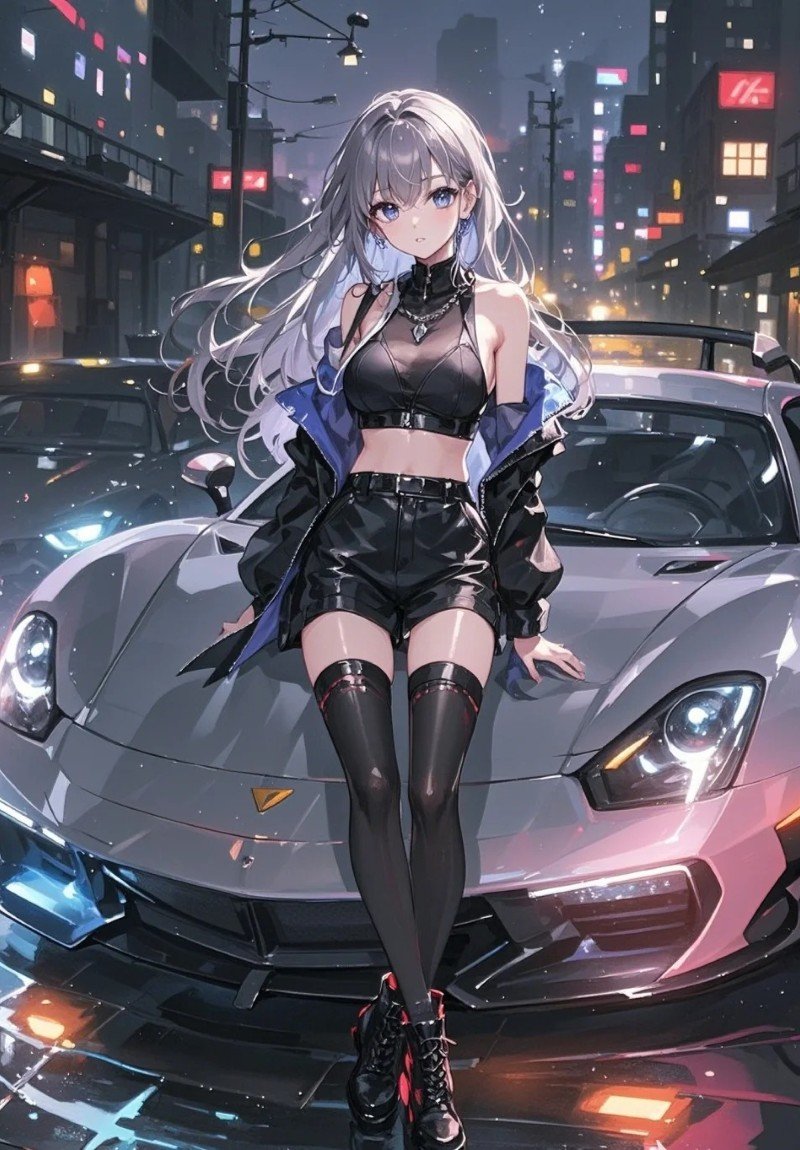 ảnh anime girl ngầu 29