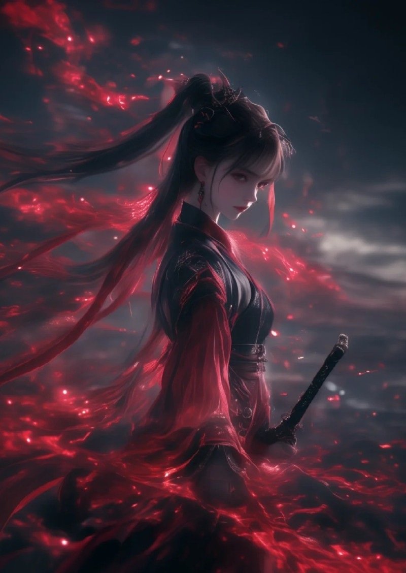 ảnh anime girl ngầu 4