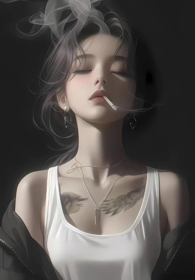 ảnh anime girl ngầu 5