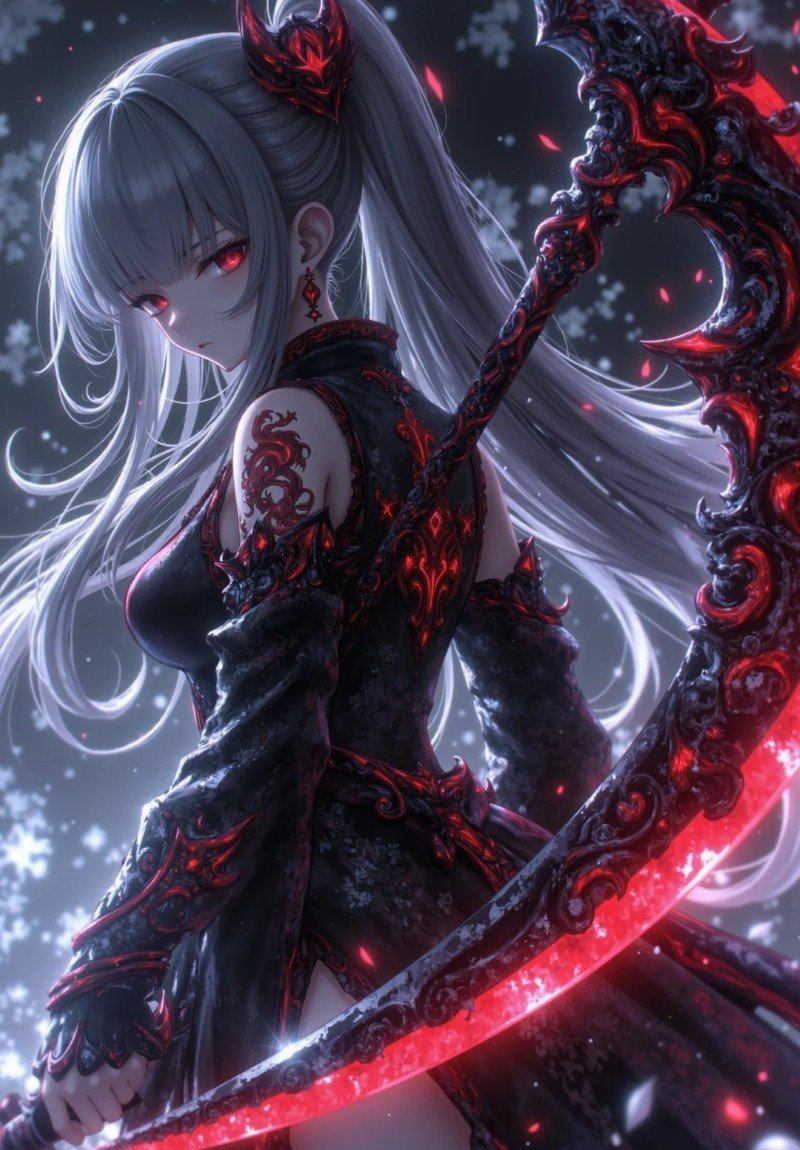 ảnh anime girl ngầu 6