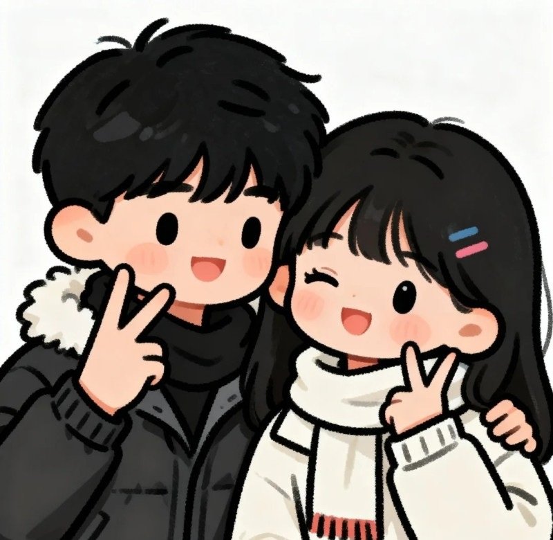 ảnh chibi cặp đôi 28