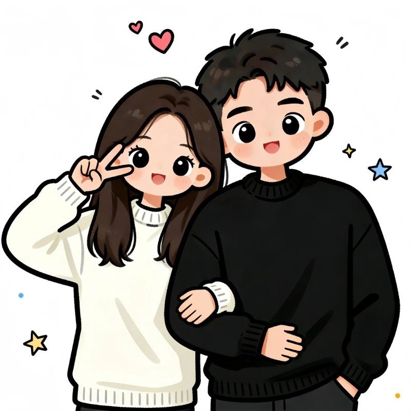 ảnh chibi cặp đôi 32