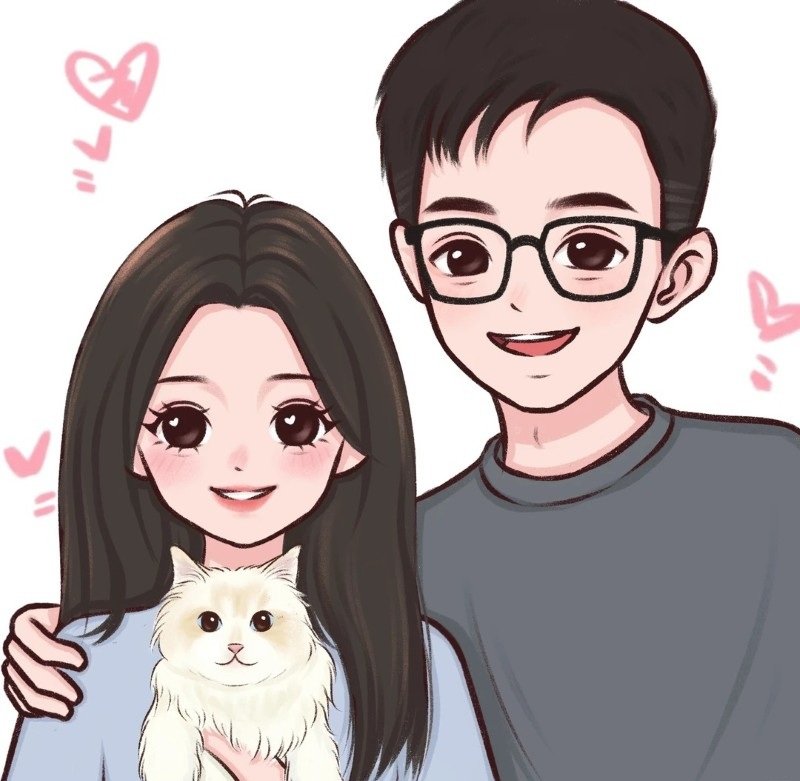 ảnh chibi cặp đôi 7