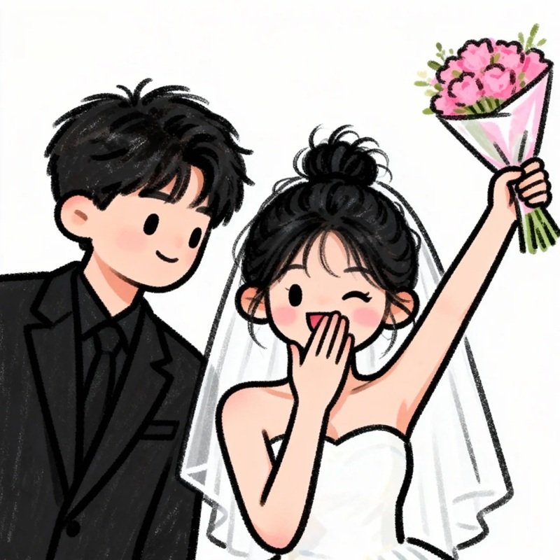 ảnh cưới hoạt hình 12