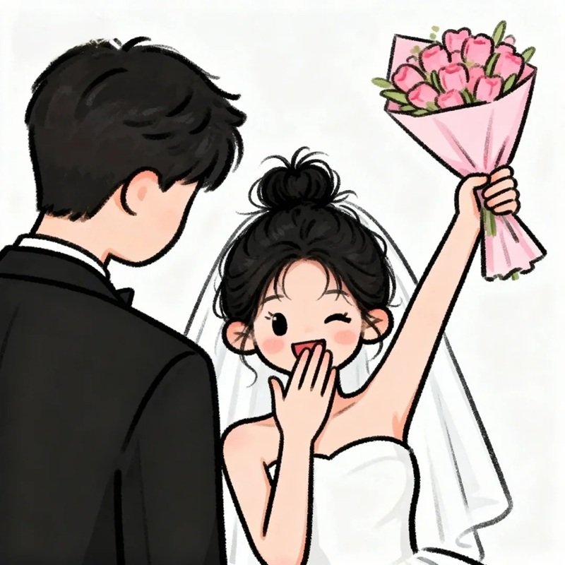 ảnh cưới hoạt hình 14