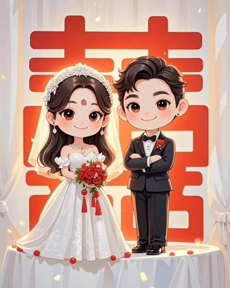 ảnh cưới hoạt hình 18