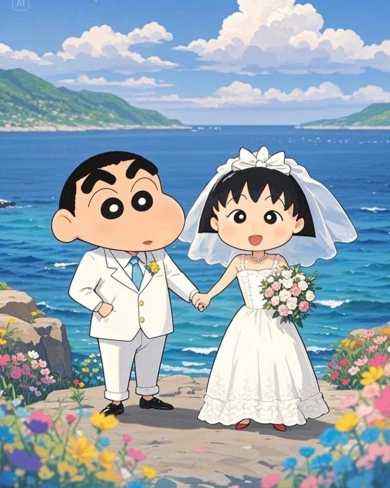 ảnh cưới hoạt hình 22