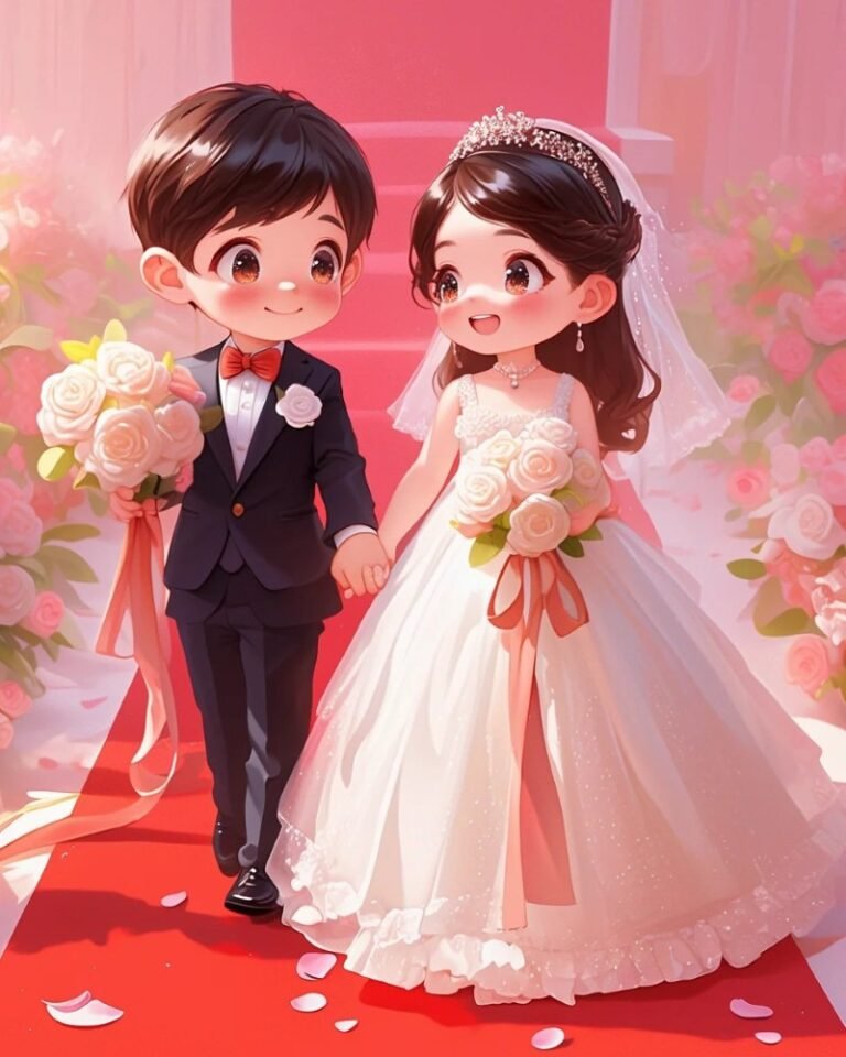 167+ Ảnh cưới hoạt hình sáng tạo, lưu giữ khoảnh khắc yêu