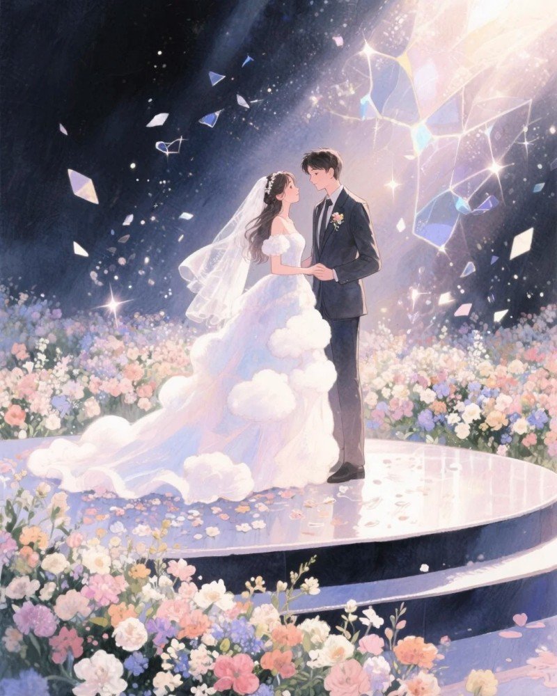 ảnh cưới hoạt hình 7