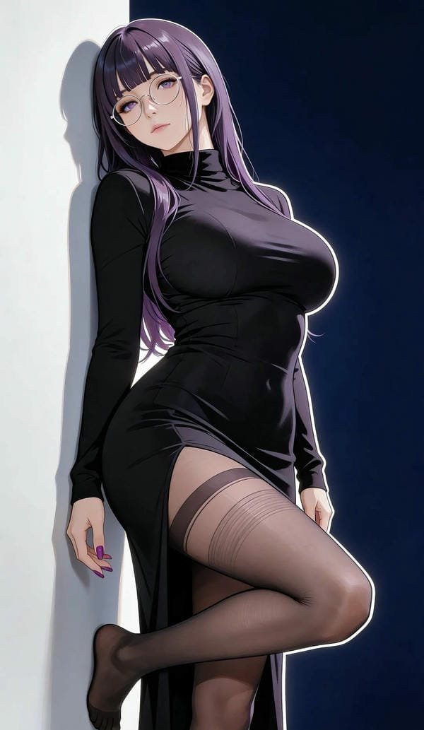 Cô gái anime đáng yêu với nụ cười rạng rỡ