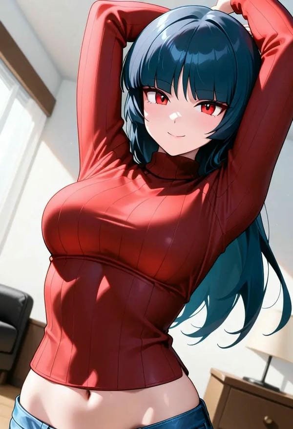 Gái xinh anime to tròn mang phong cách nghệ thuật độc đáo