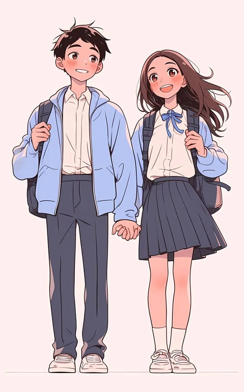 ảnh nắm tay hoạt hình 11