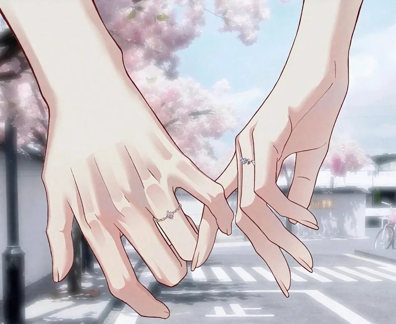 ảnh nắm tay hoạt hình 2