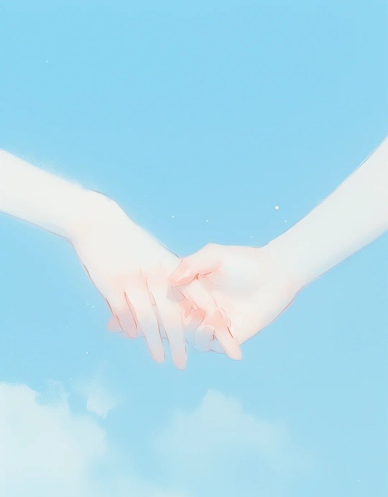 ảnh nắm tay hoạt hình 20