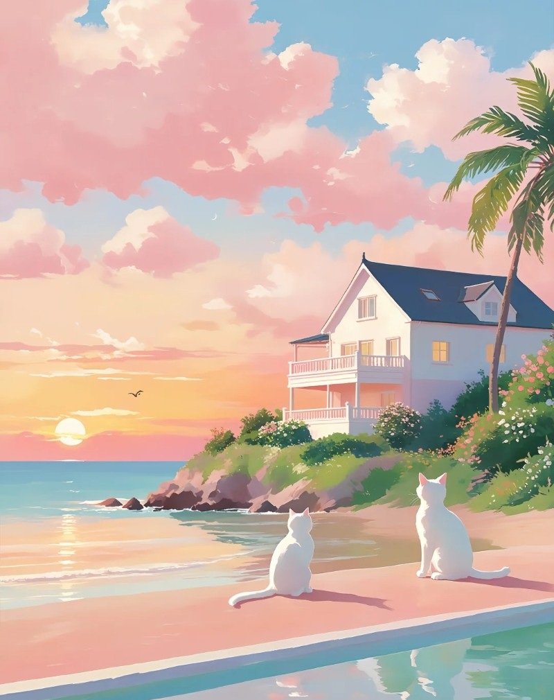 ảnh phong cảnh đẹp anime 14