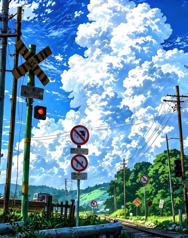 ảnh phong cảnh đẹp anime 16