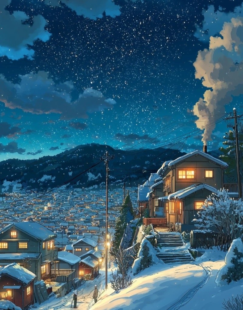 ảnh phong cảnh đẹp anime 18