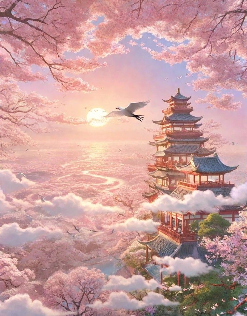 ảnh phong cảnh đẹp anime 25